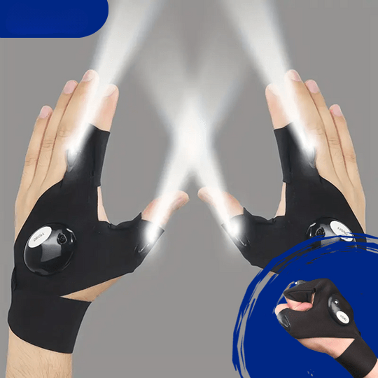 Guantes Impermeables con Luces LED (Par) - Universal SV