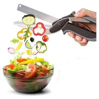 CUTPRO® - TIJERAS CORTA ALIMENTOS 2 EN 1 - Universal SV