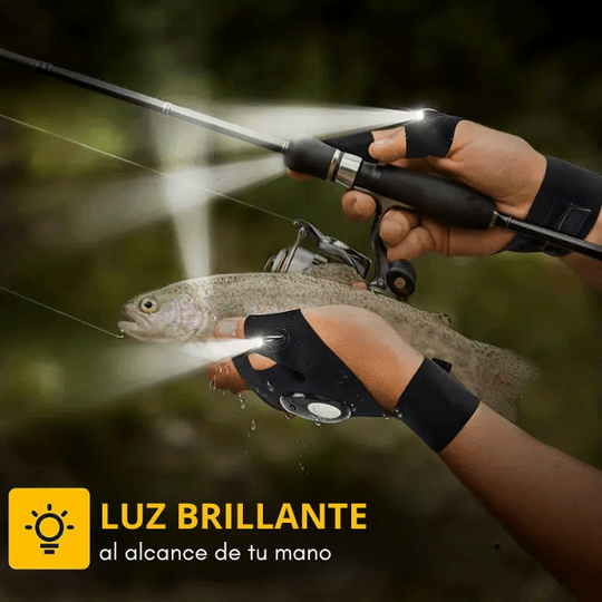 Guantes Impermeables con Luces LED (Par) - Universal SV